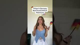 Things that Shock Americans in Germany!  #shorts #german #usa