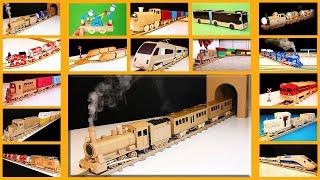 24 Amazing Cardboard Train Models