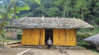 Construction Of Palm Leaf Roof For The House - House completed in 15 days - Lý Thị Ca