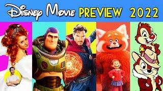 Every DISNEY MOVIE 2022 - 27 Movies Detailed & Explained! (w/ Pixar, Disney+, Marvel, 20th Century)