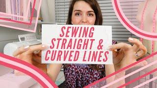 3 TIPS for Sewing Straight & Curved Lines | Sewing Machine Basics