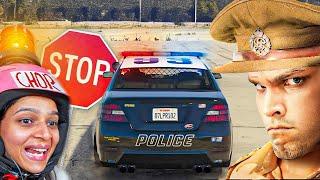 Police Vs Wife in GTA 5 