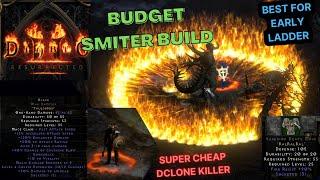 DIABLO 2 RESURRECTED BUDGET SMITER BUILD | BEST FOR EARLY LADDER