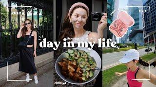 VLOG | 6am day in my life | running, cooking, selfcare, Toronto life ️