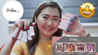 PR PRODUCT ft. COULEUR COSMETICS | REVIEW & SWATCHES | Rocel Pagtalunan