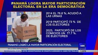 Panamá logró la mayor participación electoral en la era democrática | Nex Noticias