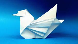 How to make an origami bird step by step  DIY paper bird