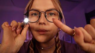 ASMR Eye Exam Turns in to Cranial Nerve Exam ~ Soft Spoken