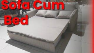 Cushion Folding sofa cum bed from Wood Bourne  Furniture | Sofa cumbed design