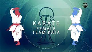 Karate World Cup: Female Team Kata competition | WORLD KARATE FEDERATION