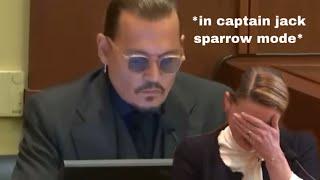 Johnny Depp's funniest moments in court( part 5 )