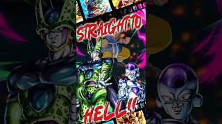 They send u STRAIGHT TO HELL! Tag Cell and Frieza | Dragon Ball Legends PVP