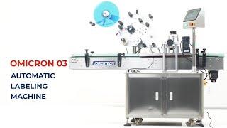 Automatic Labeling Machine - OMICRON-3 Label Applicator by JORESTECH®