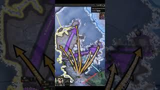 Can You Defeat Denmark In 6 Hours? Hearts of Iron 4 #shorts
