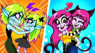 I Hate My Sister I Love My Sister || Relatable Siblings Fight by Teen-Z House