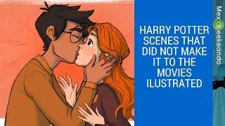 Harry Potter Scenes That Did Not Make It To The Movies  "The One With The Kiss"