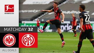 Outrageous Goal saves a point in race for CL | Frankfurt - Mainz | 1-1 | All Goals | MD 32 – 20/21