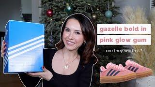 UNBOXING: ADIDAS GAZELLE BOLD PINK GLOW GUM! 🩷