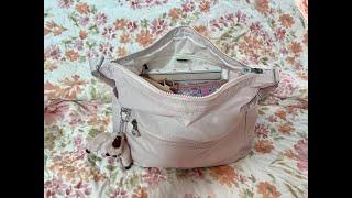 What’s in my Kipling Alenya Bag in Wishful Pink.