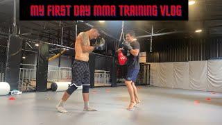 My first mma training vlog || my first vlog||#youtube #mmatraining