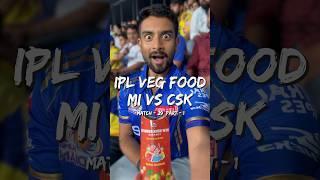 Food As MI Fan During MI VS CSK Dhoni Dhamaka!  (1/2)