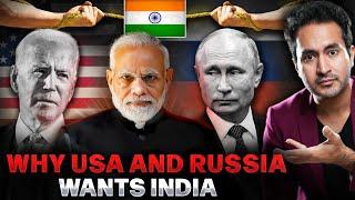 Why USA & RUSSIA Both Desperately Want INDIA