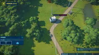 Jurassic World Evolution Build and Connect Power to Expedition Centre