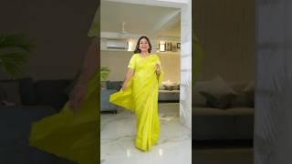 You Won't Believe How Easy Dolly Jain Makes Saree Draping!