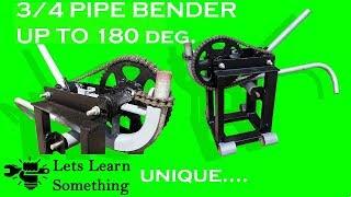 DIY || Pipe Bender using bicycle hub || Let's Learn Something