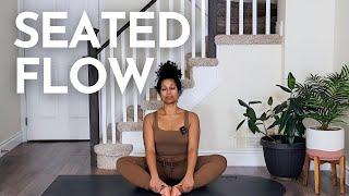 20 min Slow Seated Yoga - Cozy & Stretchy