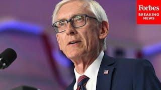 Wisconsin Gov. Tony Evers Throws Support Behind President Biden At Critical Campaign Rally