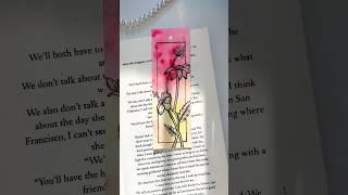 Easy Bookmark Painting #bookmark #art #diy #craft #shorts #diycrafts