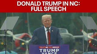 Donald Trump North Carolina rally: Full Speech | FOX 7 Austin