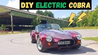 THIS DIY Tesla Powered Cobra pulls out all the stops to be the best electric sports car!