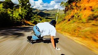 Racing Down a Mexican Mountain Road