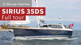 Sirius 35 DS - Full video, including manoeuvring.