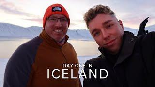 ICELAND ROADTRIP | VOLCANO ERUPTION & KIRKJUFELLSFOSS | WINTER TRAVEL VLOG 2!