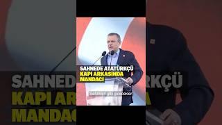 Sahnede Atatürkçü, Kapı Arkasında Mandacı!