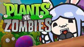 【Plants vs. Zombies】深夜に古の神ゲーやるよ！！！！！！！！！ぺこ！【ホロライブ/兎田ぺこら】