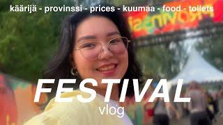 Attending Finnish musical festival as a foreigner | PROVINSSI days 2&3