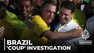 Brazil 'coup' investigation: Ex-president Bolsonaro defiant at Rio rally