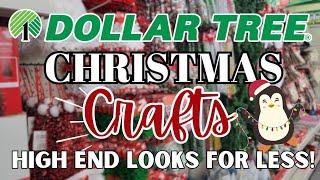 Save Money This Christmas by Creating Your Own Decorations! High End Dollar Tree DIY Home Decor!