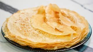 Pancakes 2 to 1! This is the only way you will cook PANCAKES! The perfect recipe without scales!