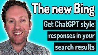 The new Bing AI chat - ChatGPT style results in your search (Microsoft Bing AI chat overview)