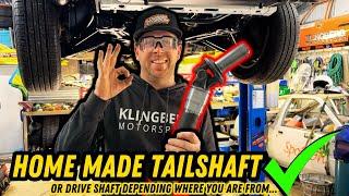 Making my own Tailshaft/Drive Shaft for the RB30ET VN Commodore, what could go wrong?