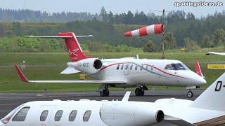 Siegerland Airport - Private Jet Planespotting - 2024-05-20