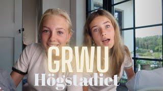 GRWU - Första dagen i högstadiet!