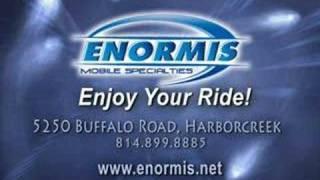 Remote Car Start Radio ad by ENORMIS Mobile Specialties of Erie, PA the local Electrical Experts.