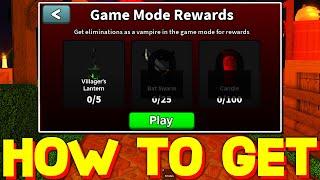 HOW TO GET GAME MODE REWARDS in MURDER MYSTERY 2! HALLOWEEN UPDATE! ROBLOX