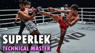 Superlek Kiatmoo9 - Technical Master (ซุปเปอร์เล็ก เกียรติหมู่ 9) | Muay Thai Highlights